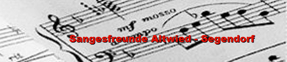 Sangesfreunde Altwied - Segendorf
